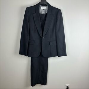 Tahari 2 piece pinstripe pant suit size 12